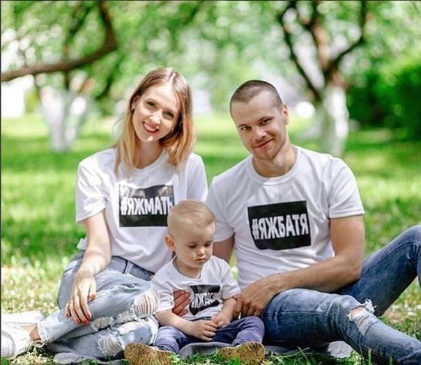 Футболки для семьи Яжмать яжбатя яжбеби - фото