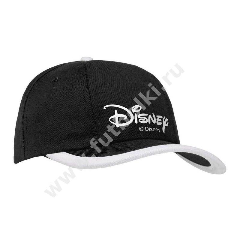 Бейсболка Disney, черная с белым - фото
