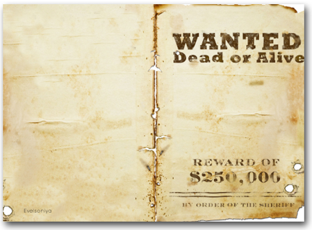 Обложка для паспорта Wanted - фото