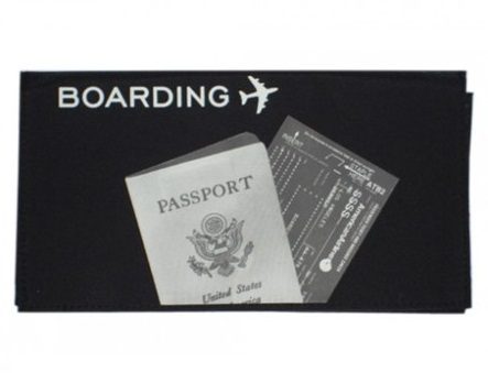Чехол для документов Boarding черный - фото