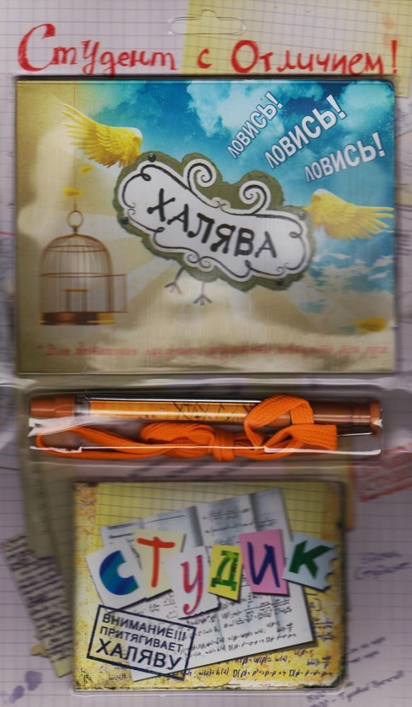 Набор Студент с отличием - Халява Ловись - фото