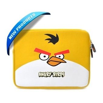 Чехол для iPad Angry Bird желтый - фото