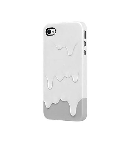 Чехол SwitchEasy Melt для Apple IPhone 5 белый/серый - фото