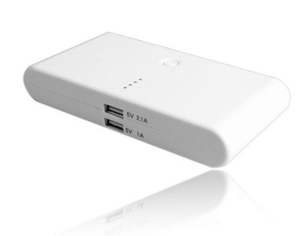 Внешнее зарядное устройство емкостью  20 000 mAh (Цвет: Черный) - фото
