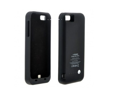 ​Чехол - зарядка Power Case  для  iPhone 5 Черный - фото