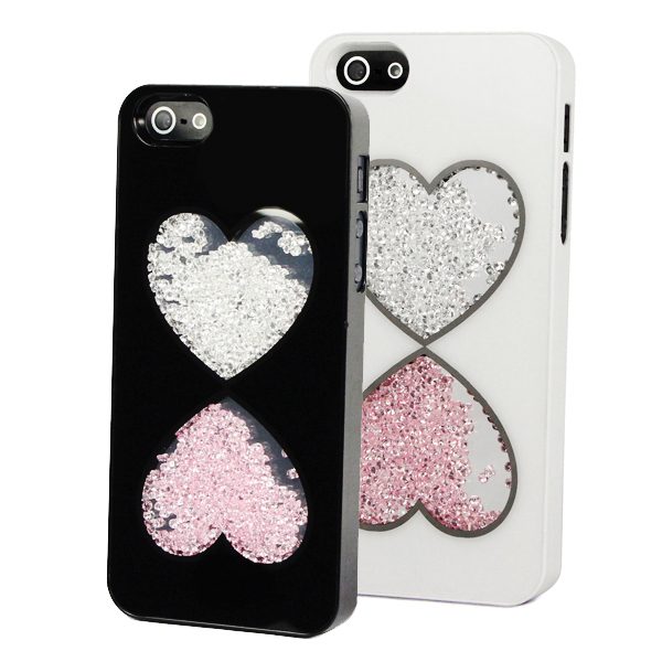 Роскошный чехол для Apple IPhone 5 Сердце - фото