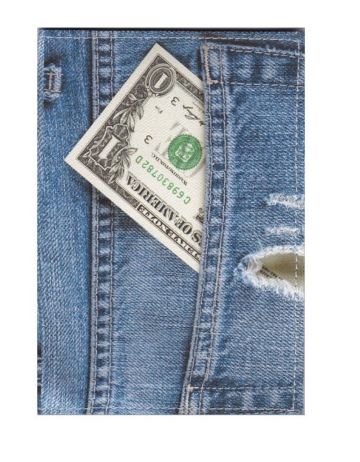 Обложка для паспорта Jeans - фото