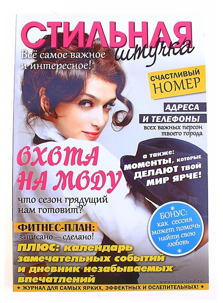 Ежедневник-журнал Стильная штучка - фото