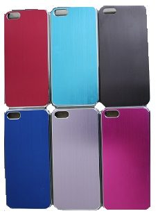 Металлический кейс для iPHONE 5 (Цвет: Синий) - фото