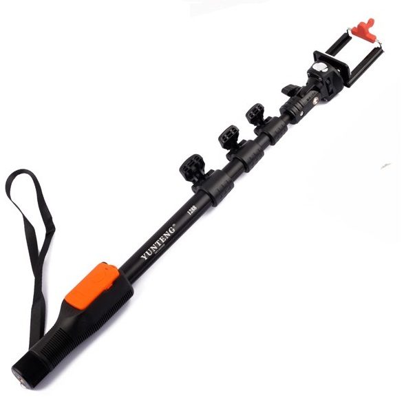 Профессиональный штатив для селфи Monopod Yun Teng 1288 с  Bluetooth - фото