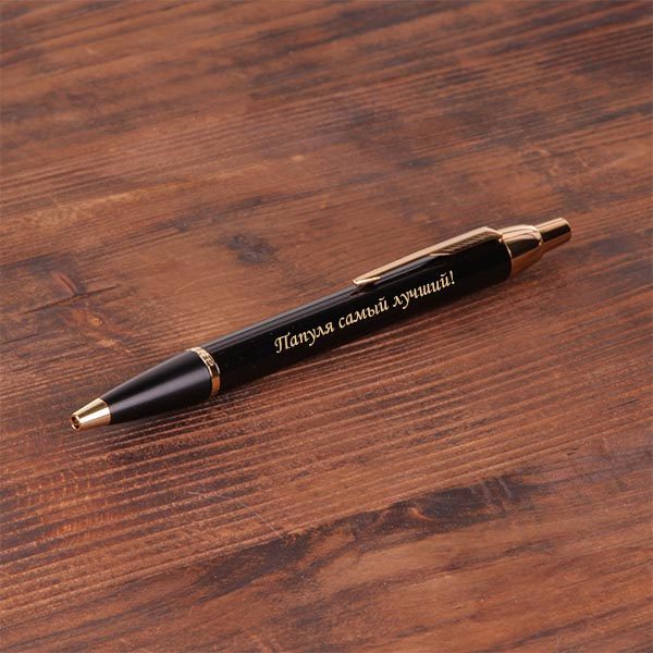 Parker. Шариковая ручка с кнопочным механизмом - фото