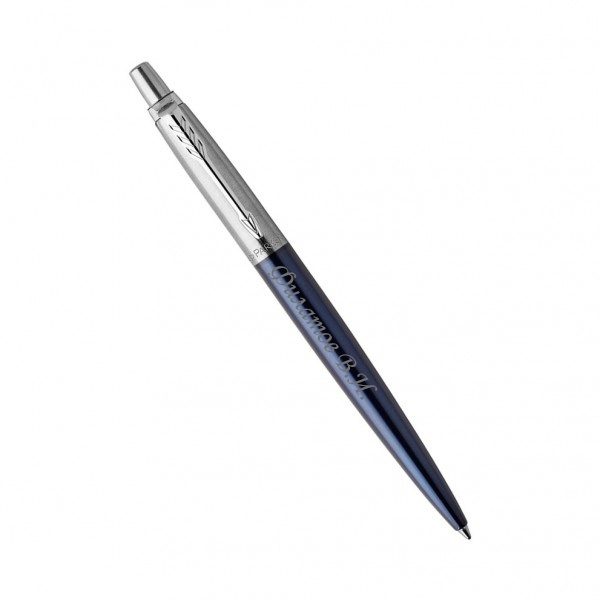 Шариковая ручка Parker Jotter Essential, Royal Blue CT - фото