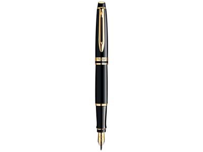 Ручка перьевая Waterman модель Expert 3 Black GT в футляре - фото