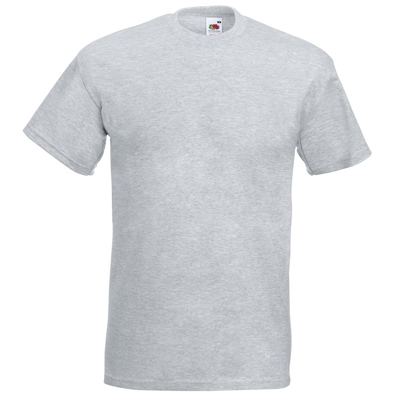 Футболка мужская «Super Premium T»,  серо-лиловый_3XL, 100% х/б, 190 г/м2 - фото