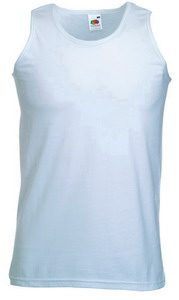 Майка мужская «Athletic Vest», белый_S, 100% х/б, 190 г/м2 - фото