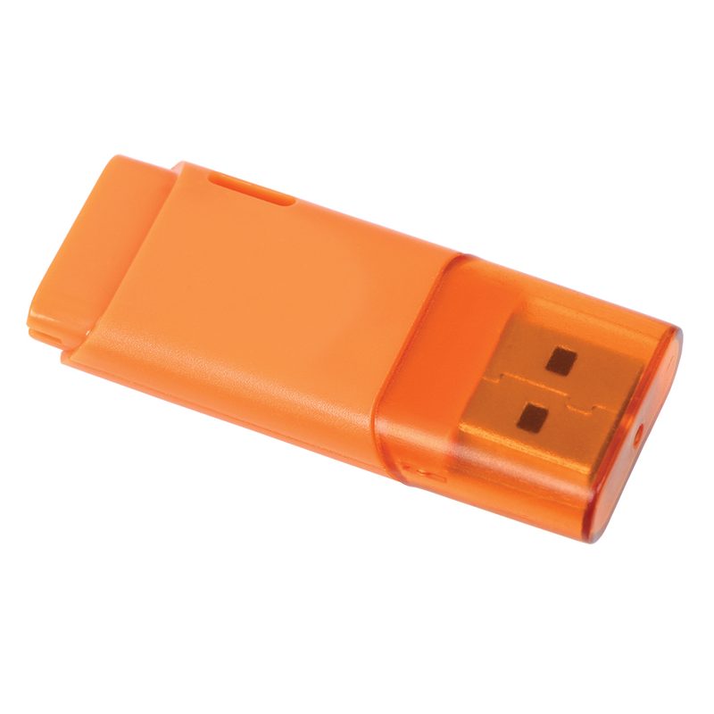 USB flash-карта «Osiel» (8Гб),оранжевый, 5,1х2,2х0,8см,пластик - фото