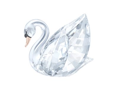 Лебедь, средний. Swarovski - фото