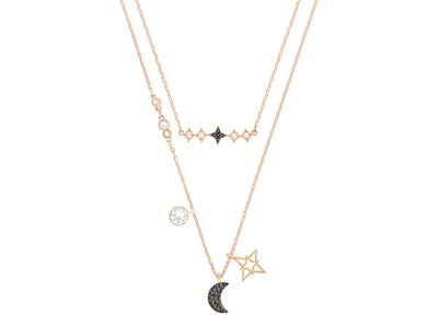 Комплект ожерелий Moon. Swarovski - фото