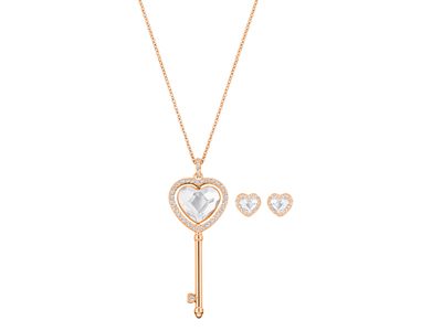 Комплект Engaged Heart . Swarovski - фото