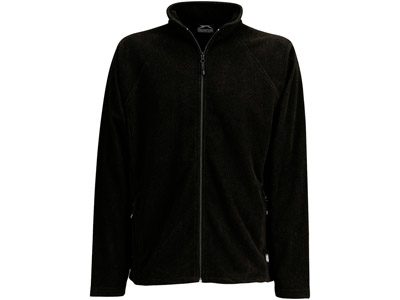 Джемпер флисовый мужской на молнии, черный ( M ) - фото