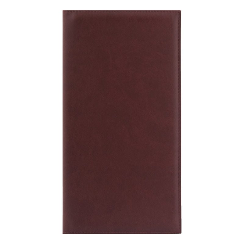 Визитница Velvet, 130х240 мм, 72 карты, коричневый, N - фото