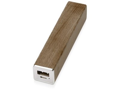 Портативное зарядное устройство «Вуди», 2600 mAh - фото