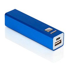 Универсальное зарядное устройство Z008 (синий) на 2600 mah - фото
