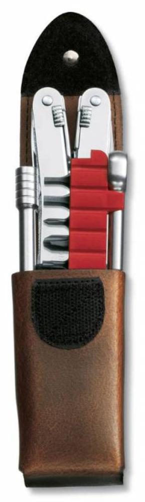 Мультитул SwissTool Spirit XC Plus Ratchet в кожаном чехле - фото