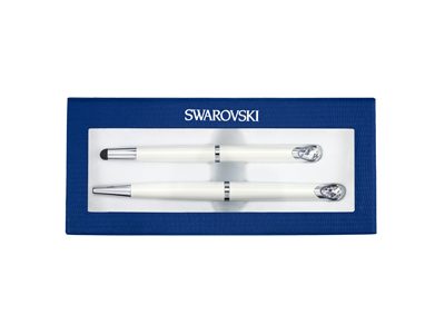 Набор Crystal Starlight: ручка шариковая, стилус. Swarovski - фото
