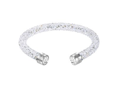 Браслет-кафф Crystaldust, White. Swarovski - фото