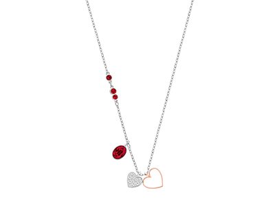 Подвеска Duo Heart. Swarovski - фото