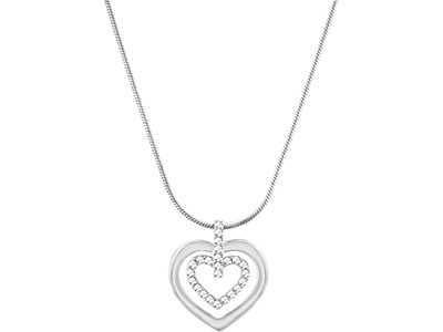 Подвеска Cirle Heart. Swarovski - фото
