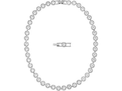 Широкое ожерелье Angelic. Swarovski - фото