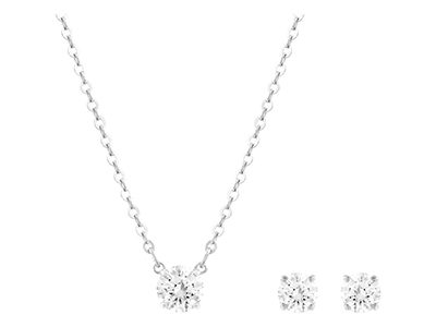 Комплект Attract Round. Swarovski - фото