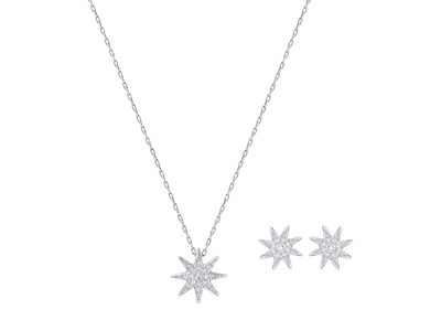Комплект Fizzy. Swarovski - фото