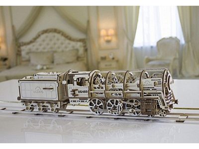 3D-ПАЗЛ UGEARS «Поезд» - фото