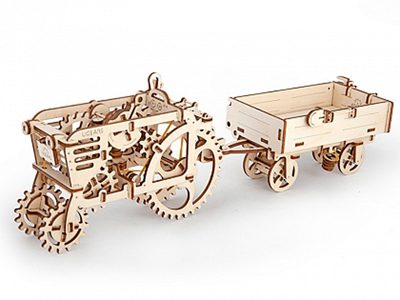 3D-ПАЗЛ UGEARS «Прицеп» - фото