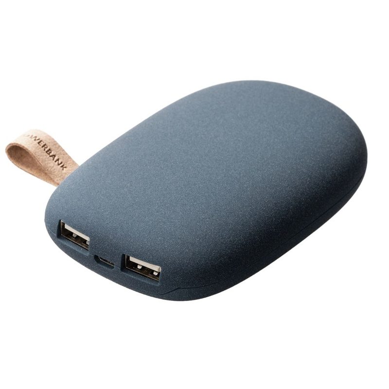 Универсальный внешний аккумулятор Pebble 7800 mAh, темно-серый - фото