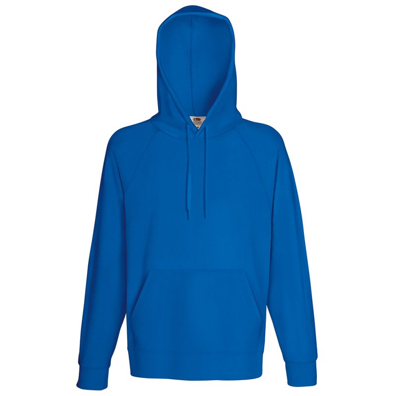 Толстовка мужская «LIGHTWEIGHT», синий_S, 80% хлопок, 20% полиэстер, 240 г/м2 - фото
