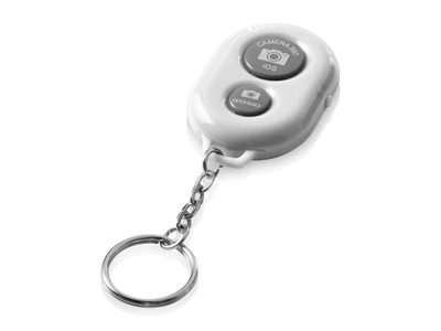 Брелок для селфи с функцией Bluetooth®, белый/серый - фото