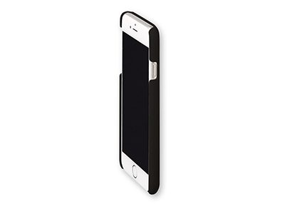 Чехол жесткий классический, совместимый с iPhone 6, черный - фото