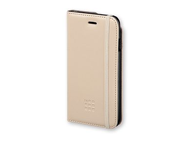 Чехол-книжка классический, совместимый с iPhone 6, бежевый - фото