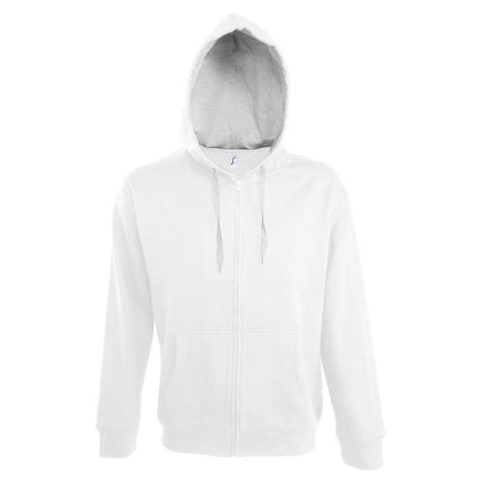 Толстовка «Soul Men», белый_2XL, 50% хлопок, 50% полиэстер, 280м/г2 - фото