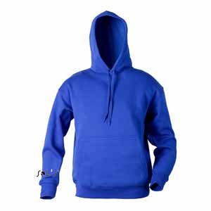 Толстовка «Slam», ярко-синий_2XL, 50% хлопок, 50% полиэстер, 320м/г2 - фото
