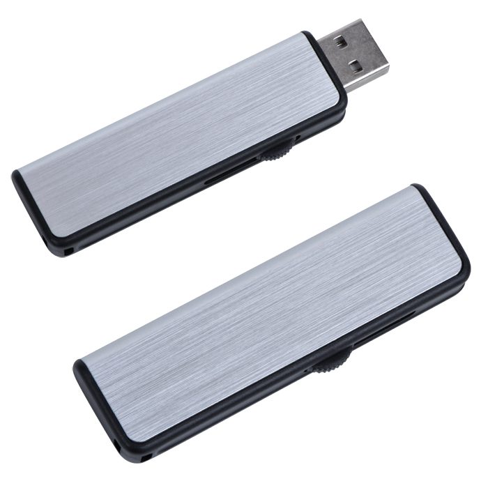 USB flash-карта «Pull» (16Гб),6,7х2х1см,металл - фото