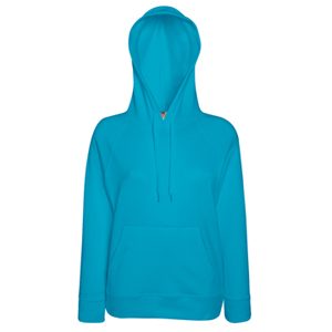 Толстовка женская «LIGHTWEIGHT», ультрамарин_M, 80% хлопок, 20% полиэстер, 240 г/м2 - фото