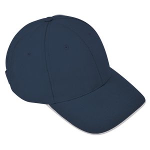 Бейсболка «Classic», 6 клиньев, металлическая застежка; темно-синий; 100% хлопок; плотность 270 г/м2 - фото