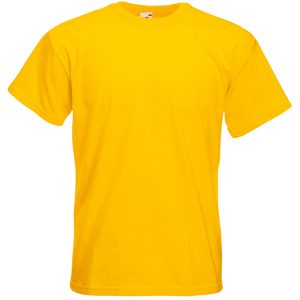 Футболка «Super Premium T», солнечно-желтый_M, 100% х/б, 205 г/м2 - фото