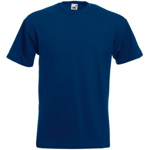 Футболка «Super Premium T», темно-синий_XL, 100% х/б, 205 г/м2 - фото