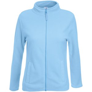 Толстовка «Lady-Fit Micro Jacket», небесно-голубой_M, 100% п/э, 250 г/м2 - фото